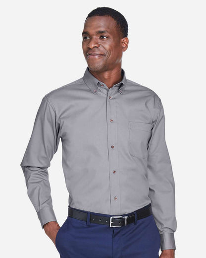 Men's Tall Easy BlendÂ™ Twill Dress Shirt