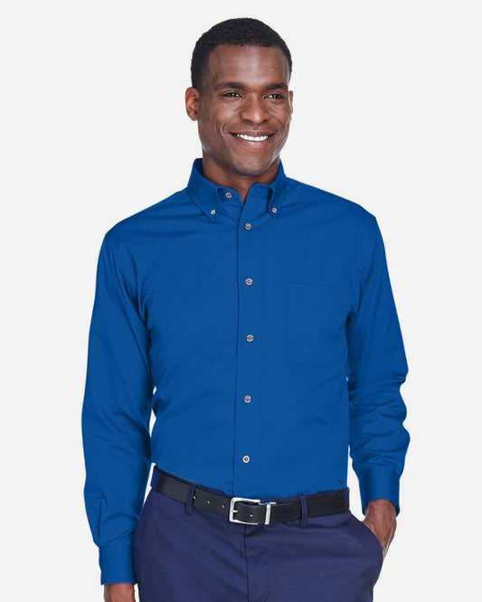 Men's Tall Easy BlendÂ™ Twill Dress Shirt