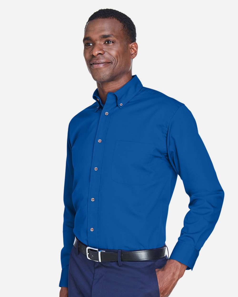 Men's Tall Easy BlendÂ™ Twill Dress Shirt