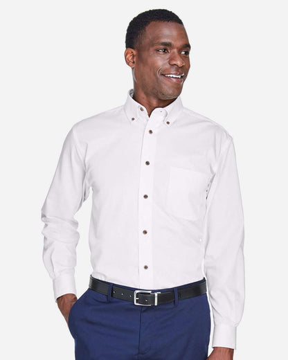 Men's Tall Easy BlendÂ™ Twill Dress Shirt