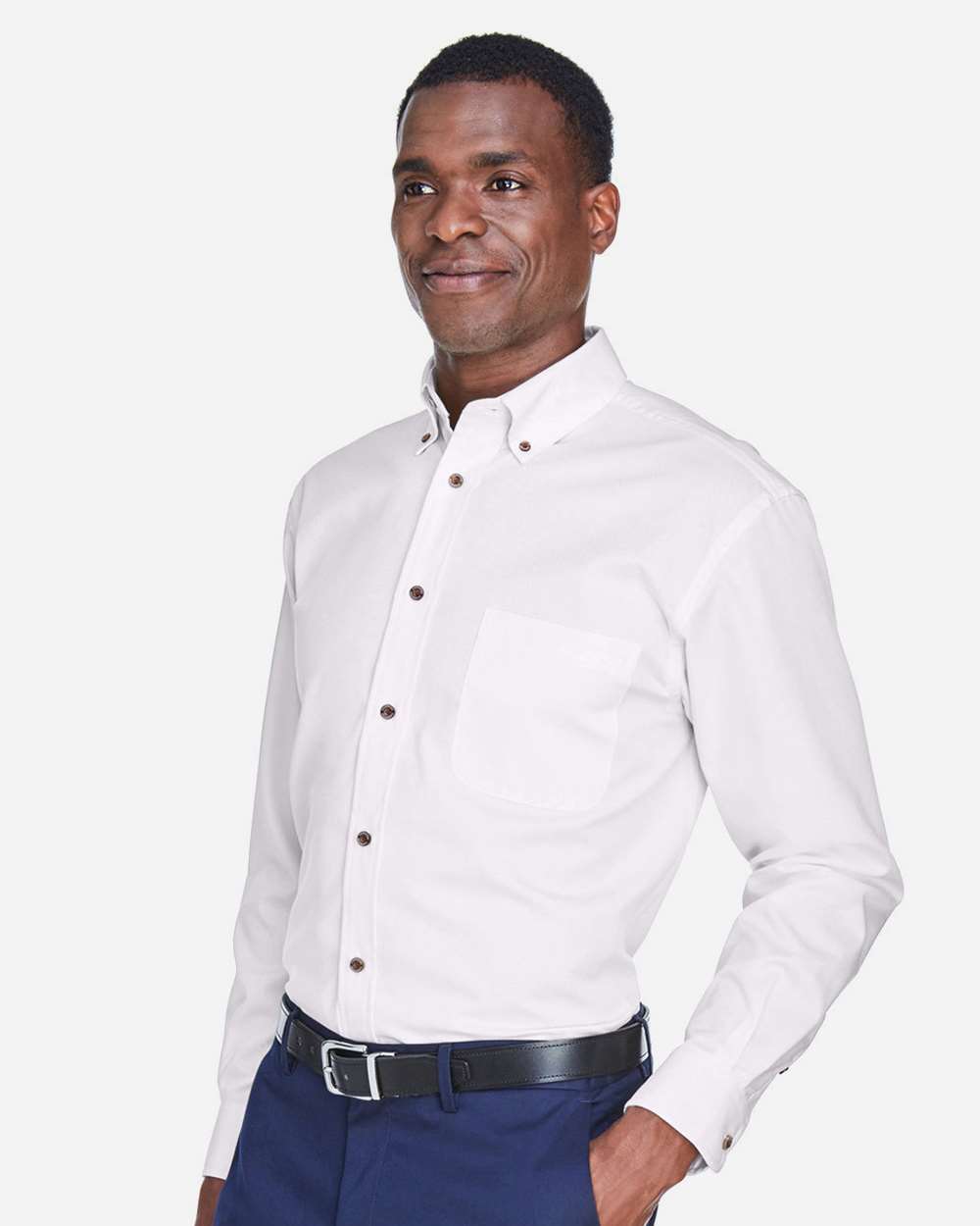 Men's Tall Easy BlendÂ™ Twill Dress Shirt