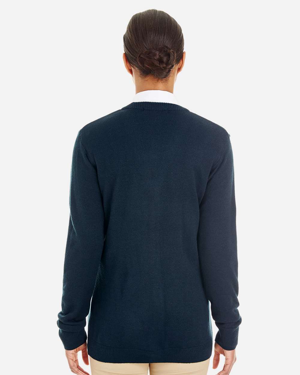 Women's Pilbloc V-Neck Button Cardigan Sweater