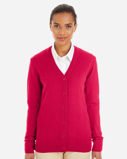 Women's Pilbloc V-Neck Button Cardigan Sweater