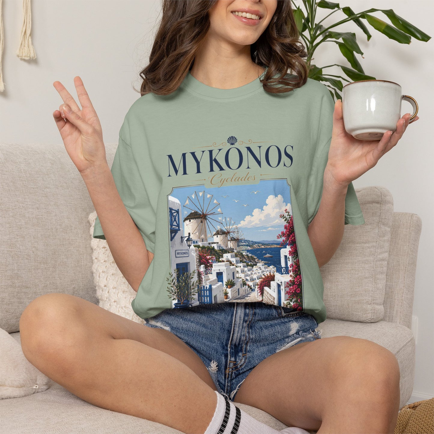 Mykonos Cyclades – Luxury Island Living | Premium Summer Tee