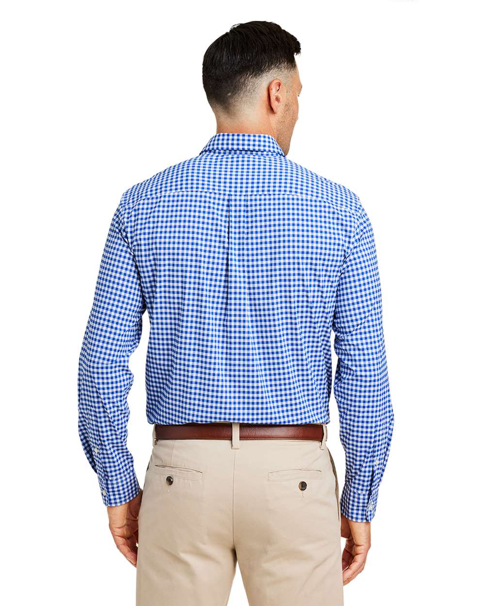 Men's On-The-Go Nylon Gingham Shirt