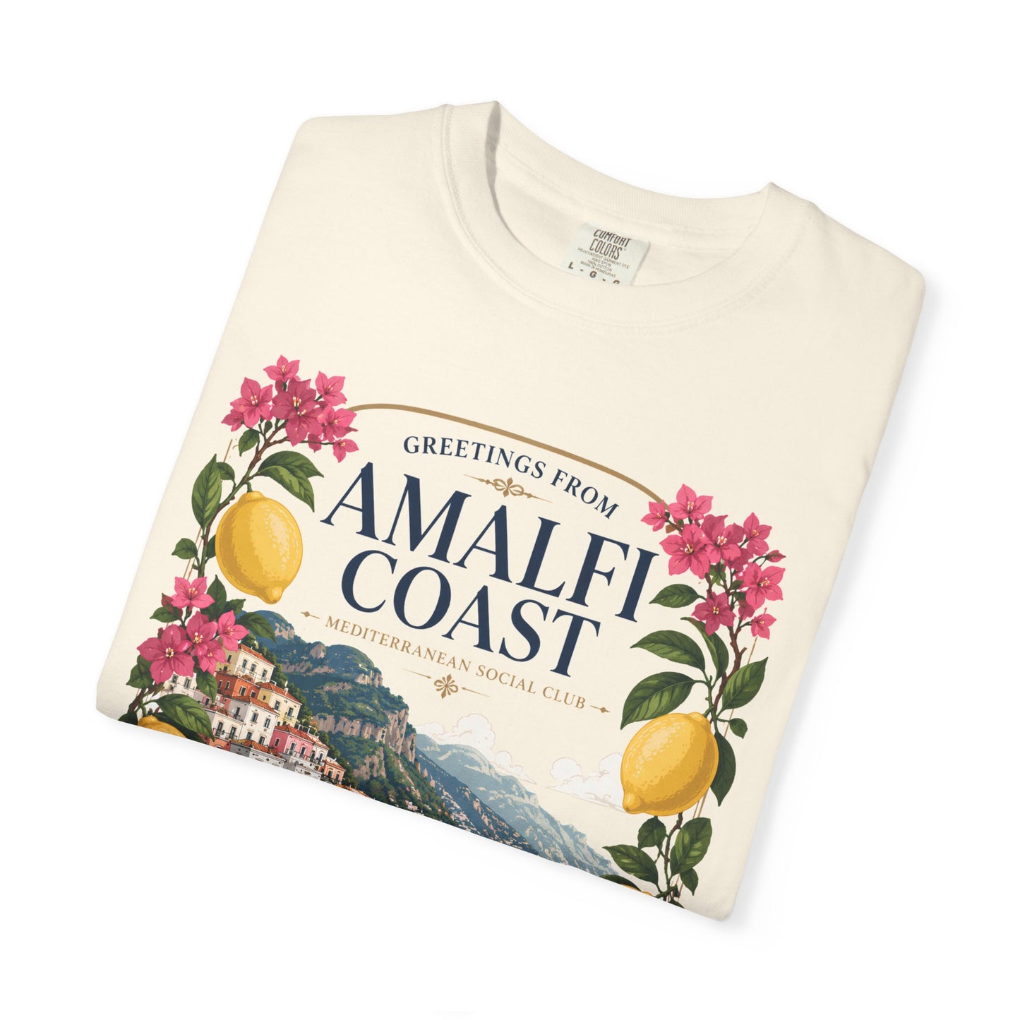 Greetings From Amalfi Coast – Mediterranean Social Club | Summer Tee