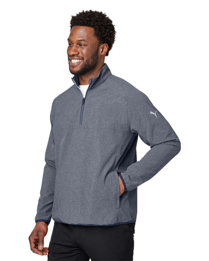 Men's Coastal Woven Quarter-Zip Pullover