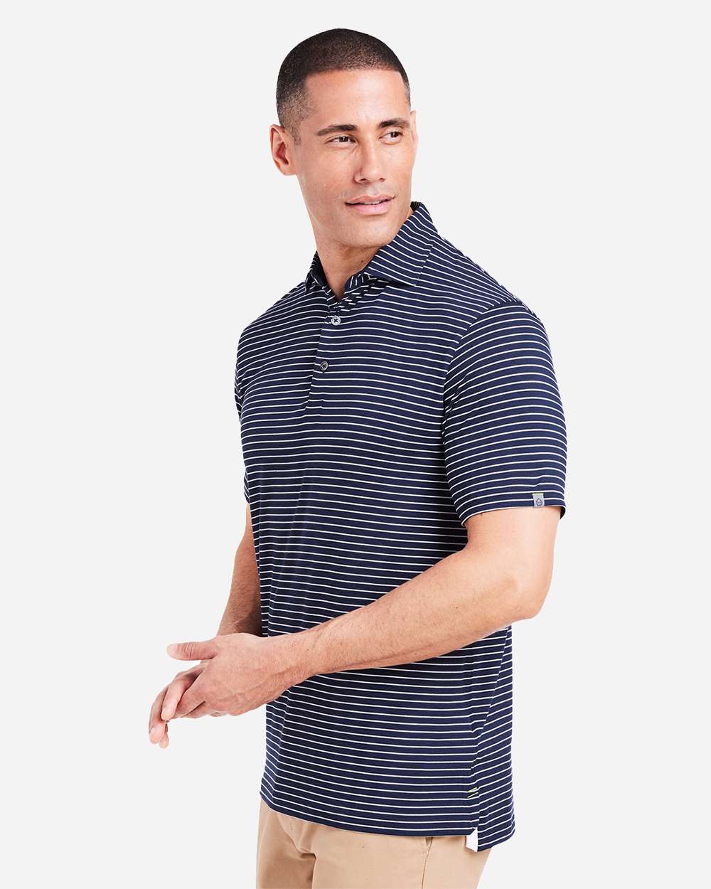 Men's Cloud Lightweight Polo Brookline Stripe