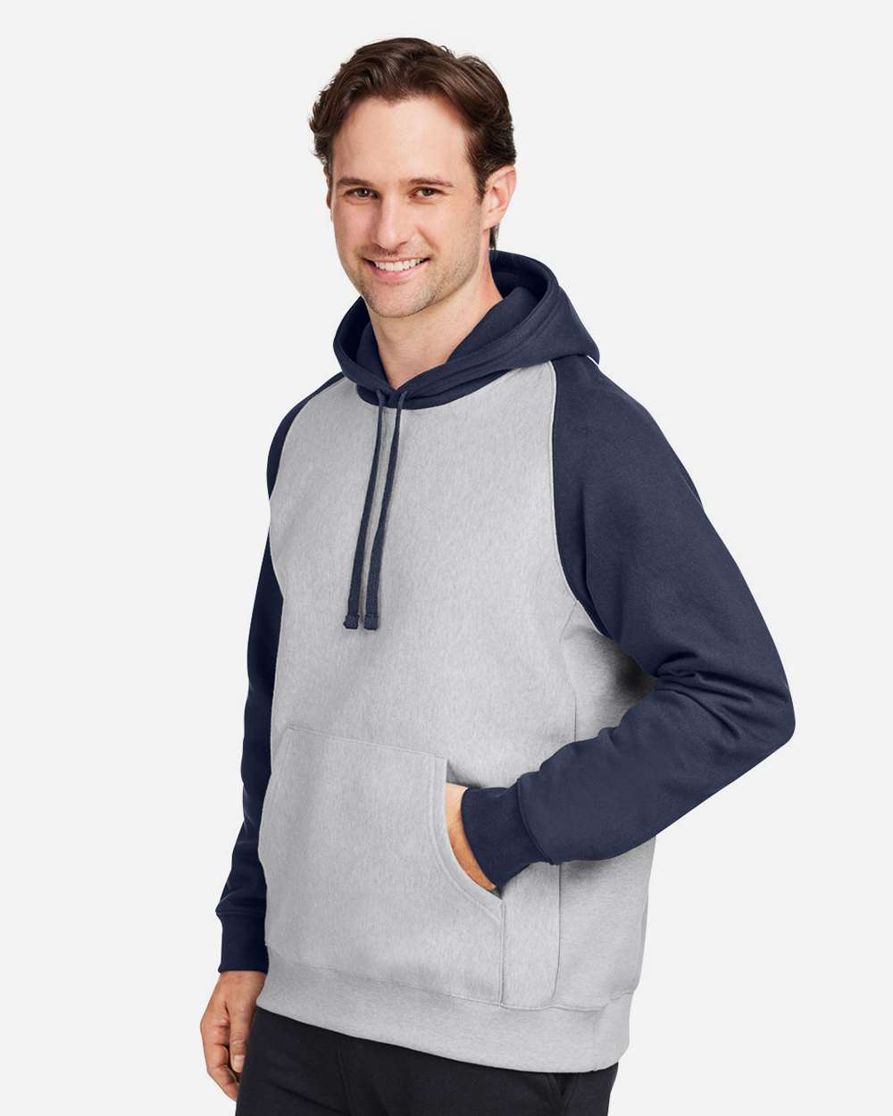 Unisex Zone HydroSportÂ™ Heavyweight Colorblock Hooded Sweatshirt