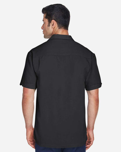 Men's Two-Tone Camp Shirt