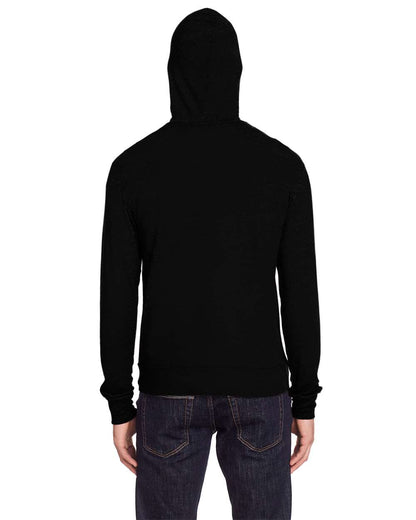 Unisex Triblend Full-Zip Lightweight Hooded Sweatshirt