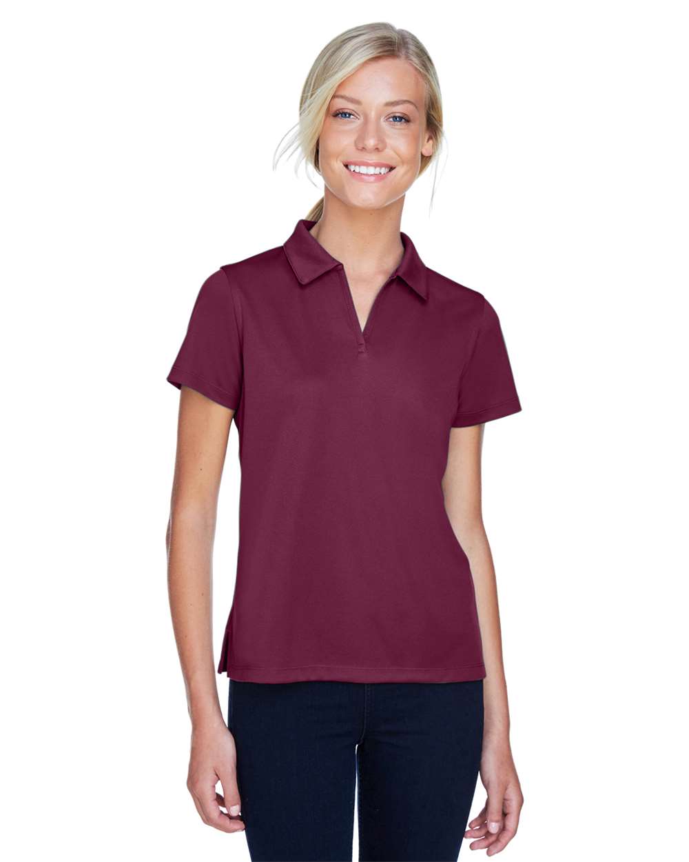 Women's Double Mesh Polo