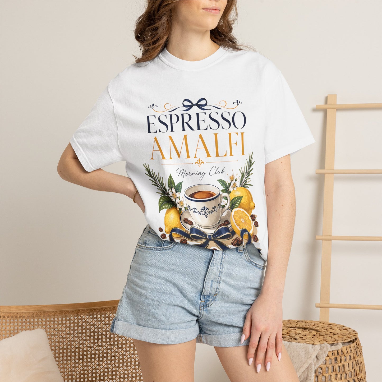 Espresso Amalfi – Morning Club | Premium Summer Tee