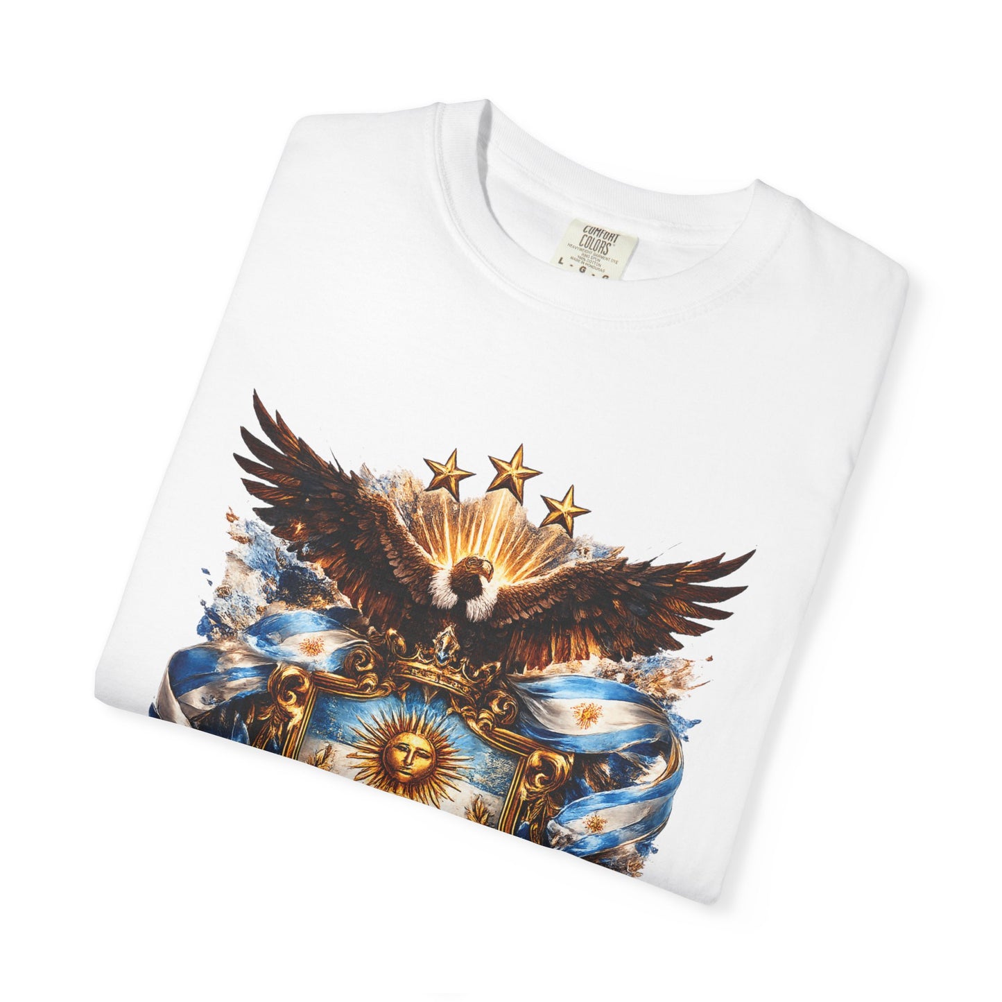 Argentina Football World Cup 'Águila de la Patria' Sovereign Shield | Premium Summer Tee