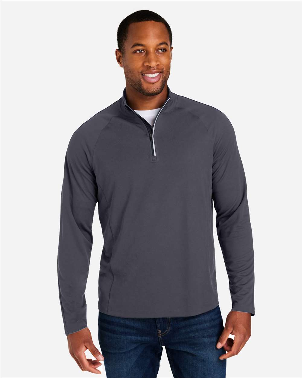 Men's Origin Performance Pique Quarter-Zip Pullover