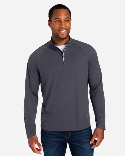 Men's Origin Performance Pique Quarter-Zip Pullover