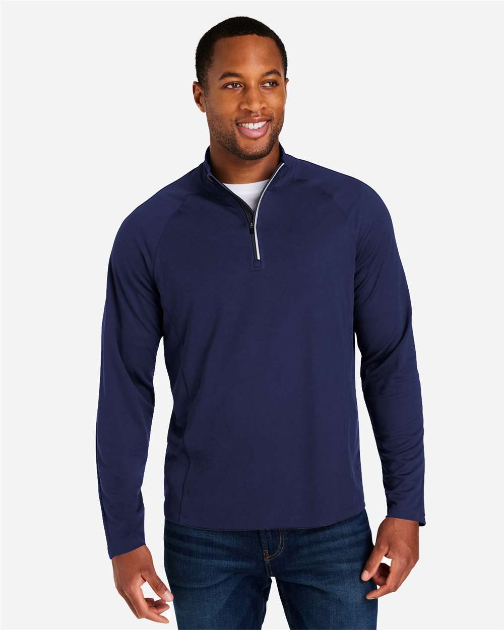 Men's Origin Performance Pique Quarter-Zip Pullover