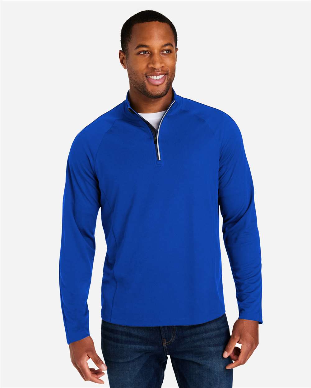 Men's Origin Performance Pique Quarter-Zip Pullover