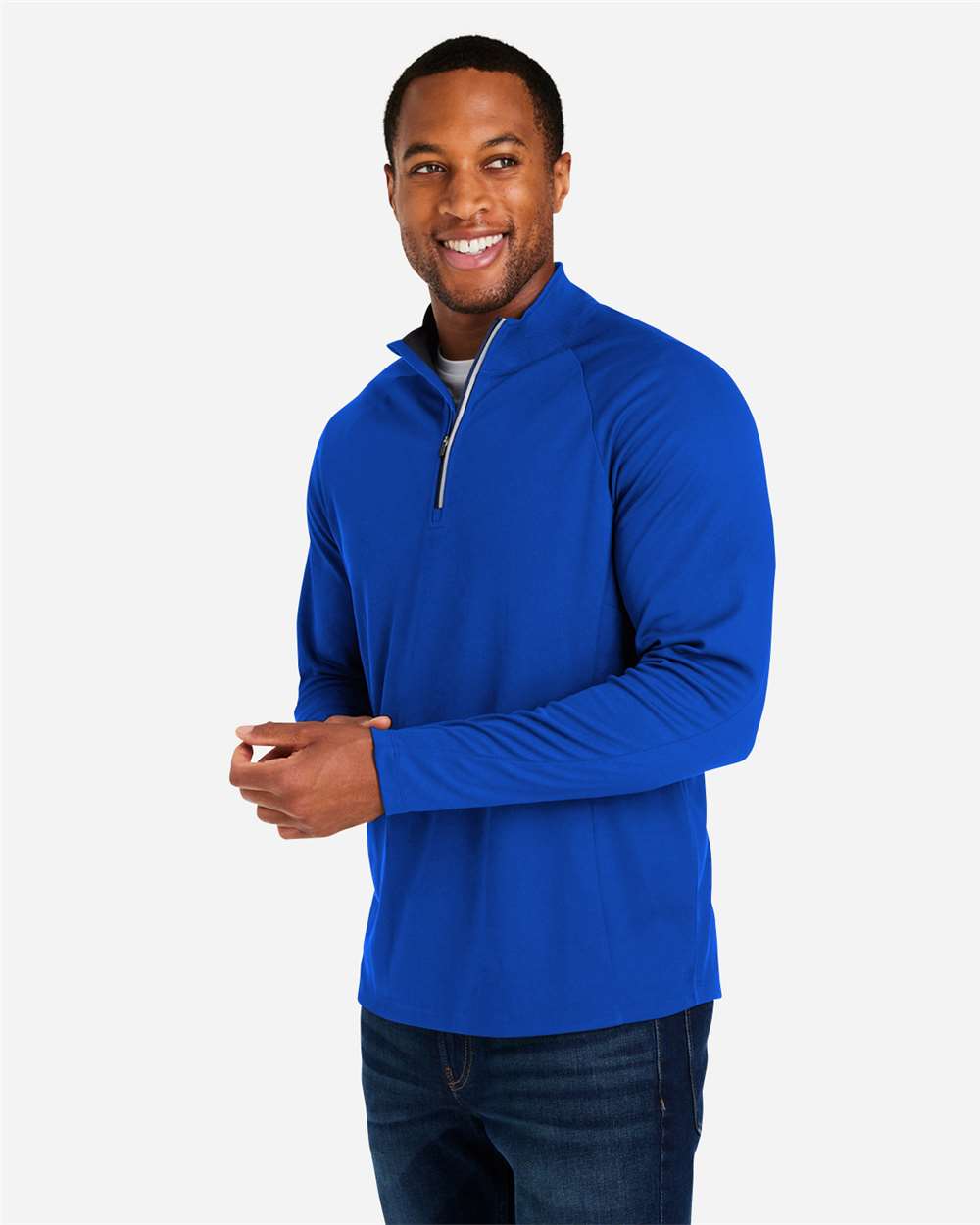 Men's Origin Performance Pique Quarter-Zip Pullover