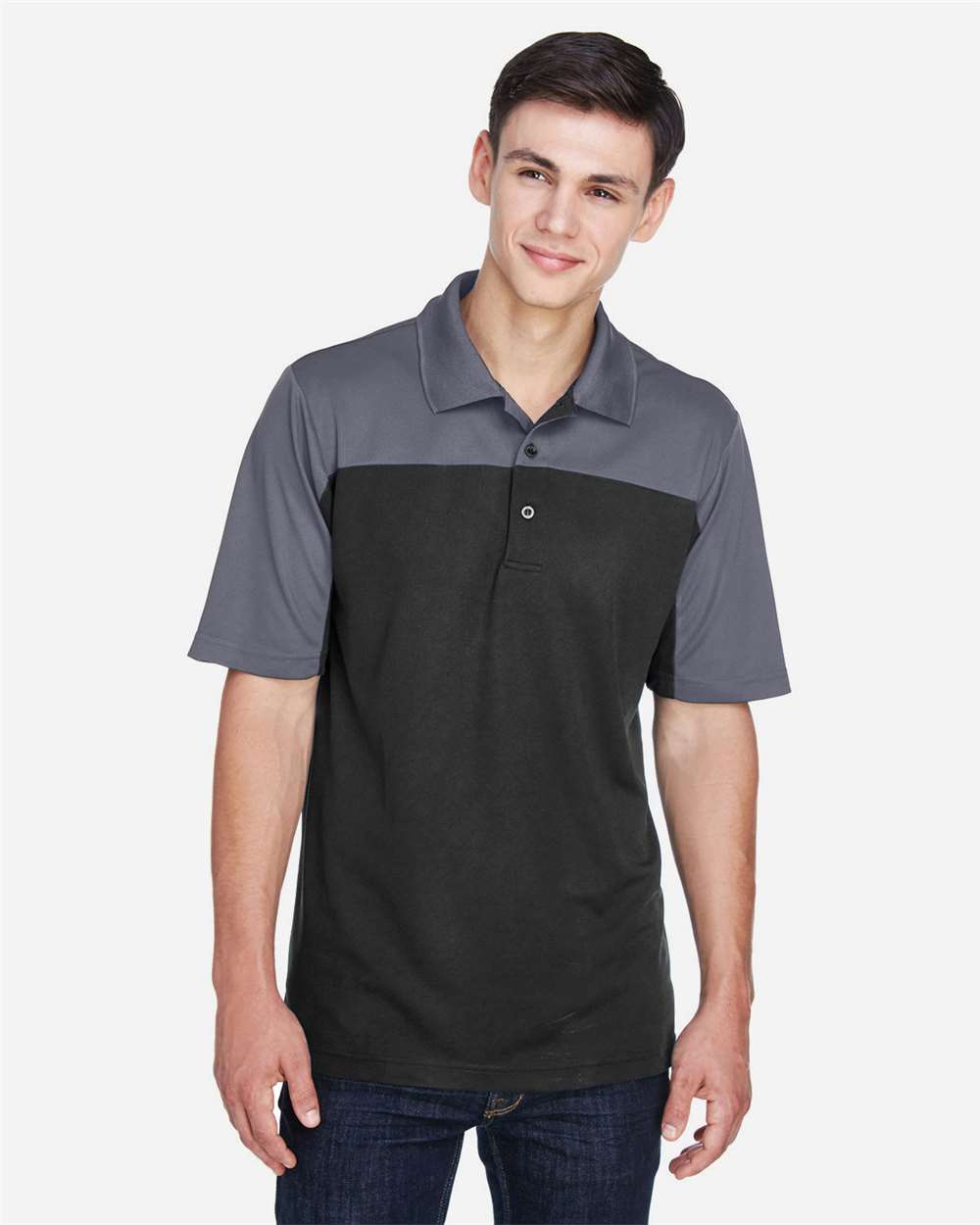 Men's Balance Colorblock Performance PiquÃ© Polo