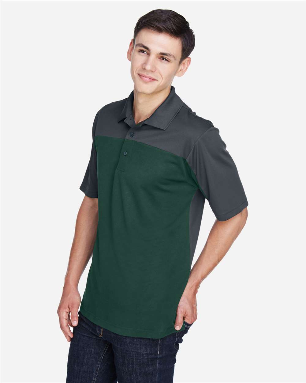 Men's Balance Colorblock Performance PiquÃ© Polo