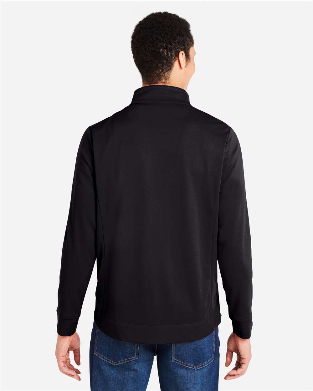 Men's Market Snag Protect Mesh Colorblock Quarter-Zip Pullover