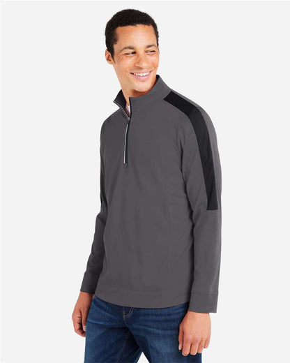 Men's Market Snag Protect Mesh Colorblock Quarter-Zip Pullover