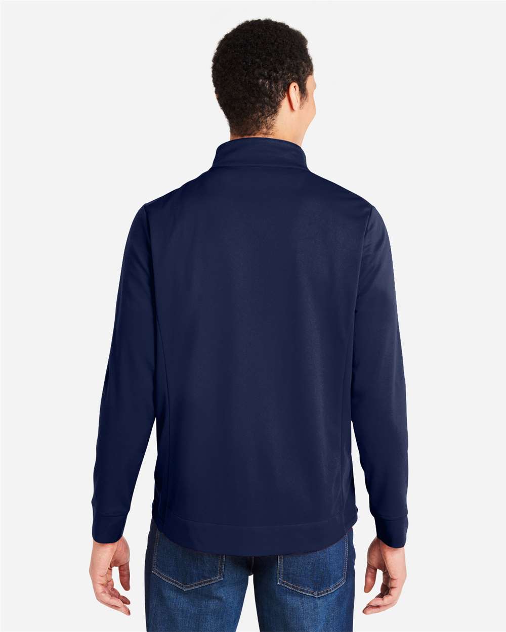 Men's Market Snag Protect Mesh Colorblock Quarter-Zip Pullover