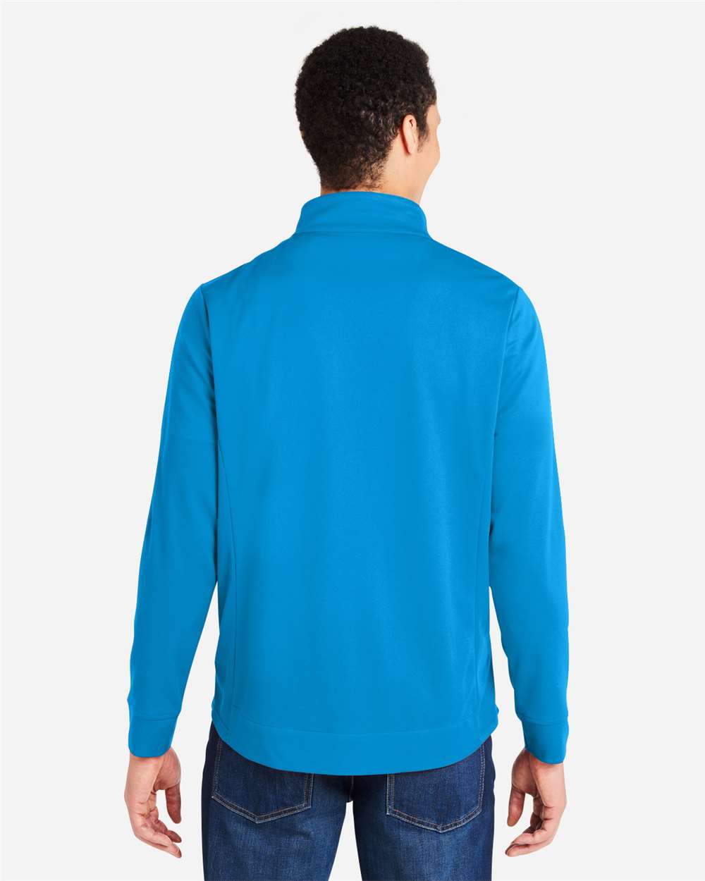 Men's Market Snag Protect Mesh Colorblock Quarter-Zip Pullover
