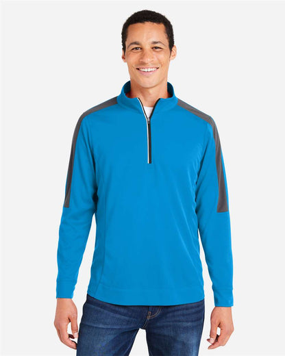 Men's Market Snag Protect Mesh Colorblock Quarter-Zip Pullover