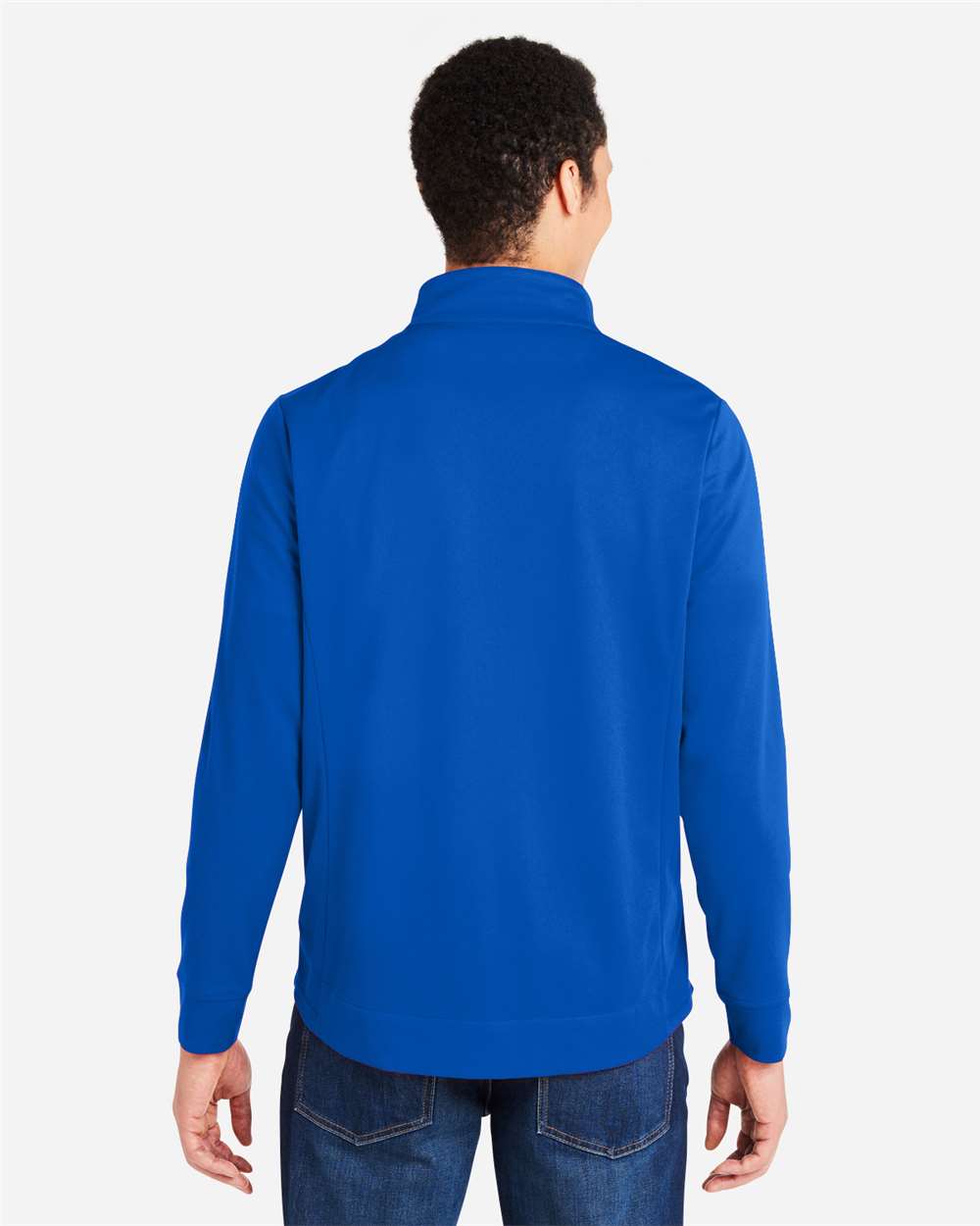 Men's Market Snag Protect Mesh Colorblock Quarter-Zip Pullover