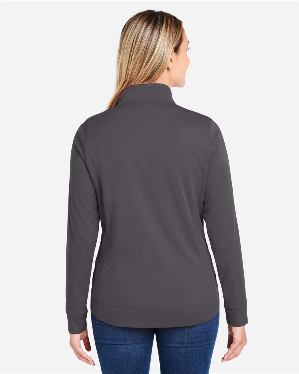 Women's Market Snag Protect Mesh Colorblock Quarter-Zip Pullover