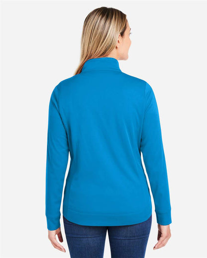 Women's Market Snag Protect Mesh Colorblock Quarter-Zip Pullover