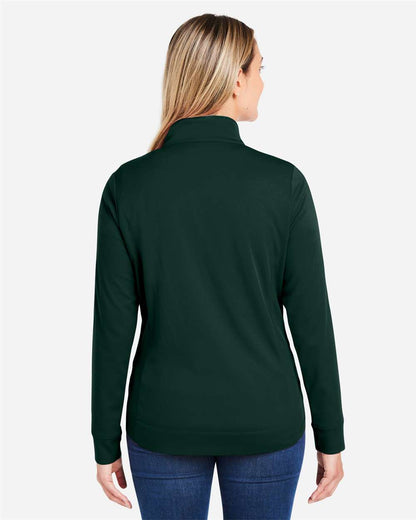 Women's Market Snag Protect Mesh Colorblock Quarter-Zip Pullover