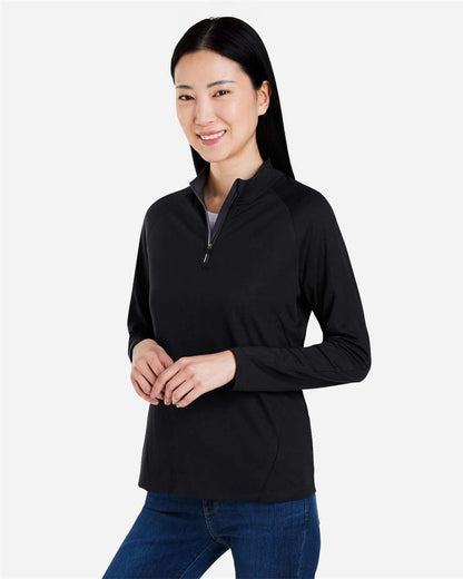 Women's Origin Performance Pique Quarter-Zip Pullover