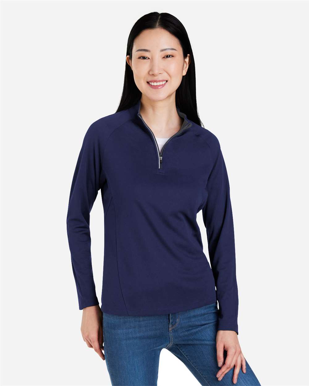 Women's Origin Performance Pique Quarter-Zip Pullover