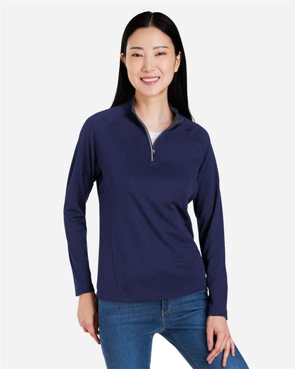 Women's Origin Performance Pique Quarter-Zip Pullover