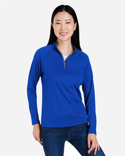 Women's Origin Performance Pique Quarter-Zip Pullover