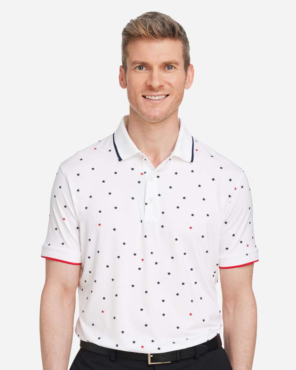 Men's Volition Skylight Patriotic Polo