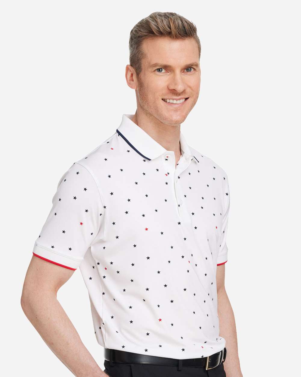 Men's Volition Skylight Patriotic Polo