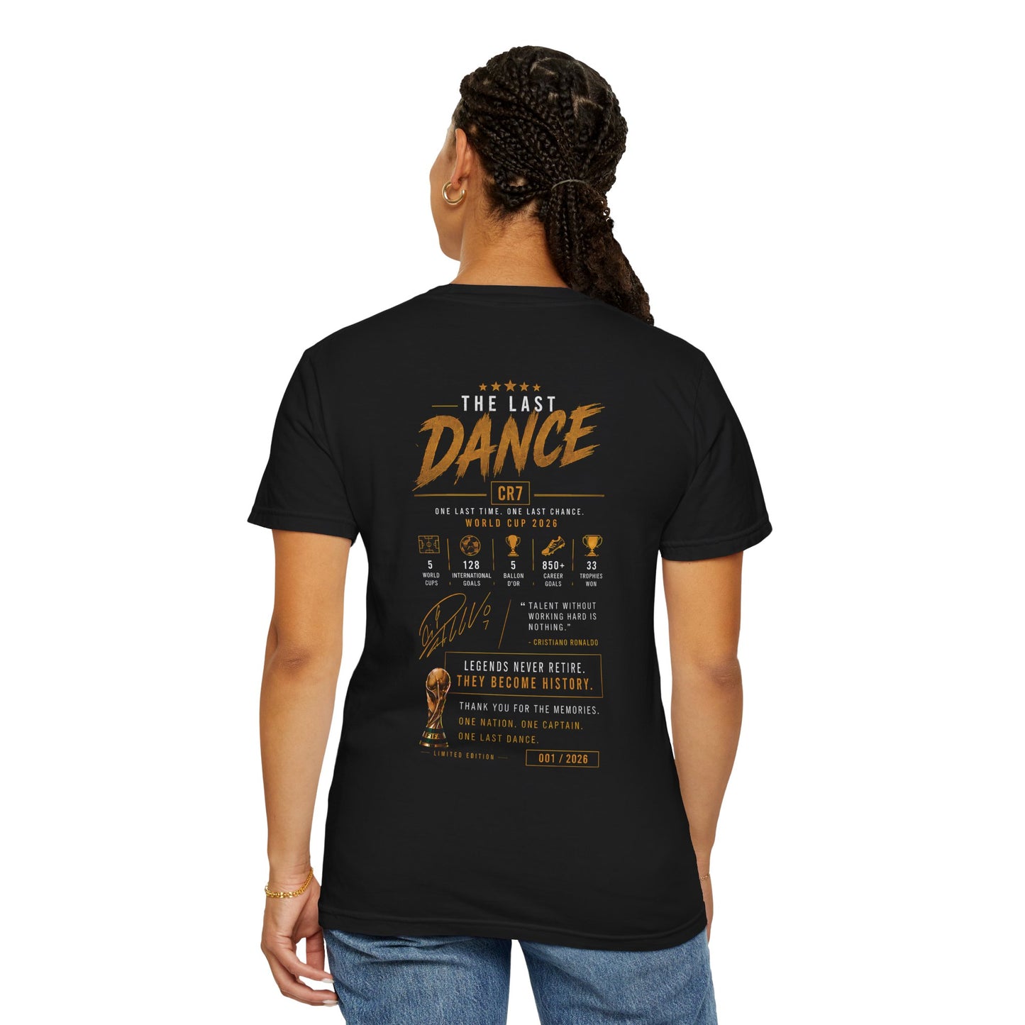 Cristiano Ronaldo – The Last Dance | Back Print Edition