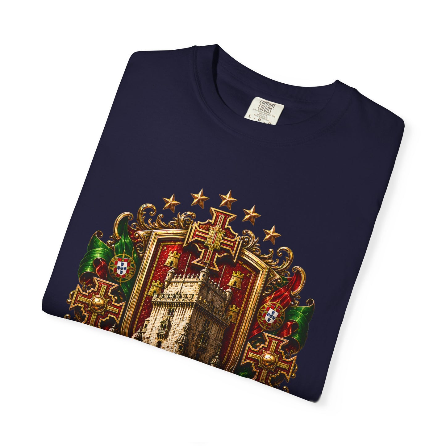 Portugal Football World Cup 2026 'Cidadela de Glória' Imperial Crest | Premium Graphic Tee