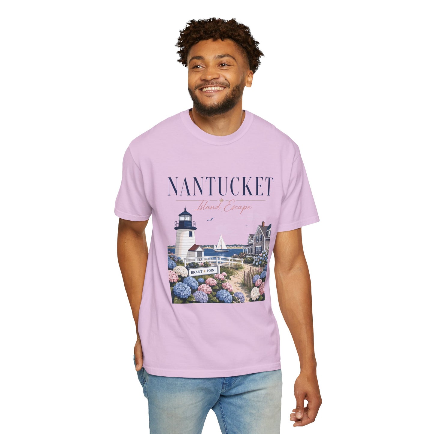 Nantucket Island Escape – Brant Point | Premium Summer Tee