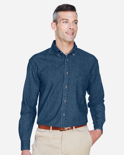 Men's Tall Denim Shirt