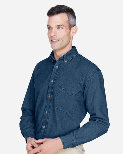Men's Tall Denim Shirt