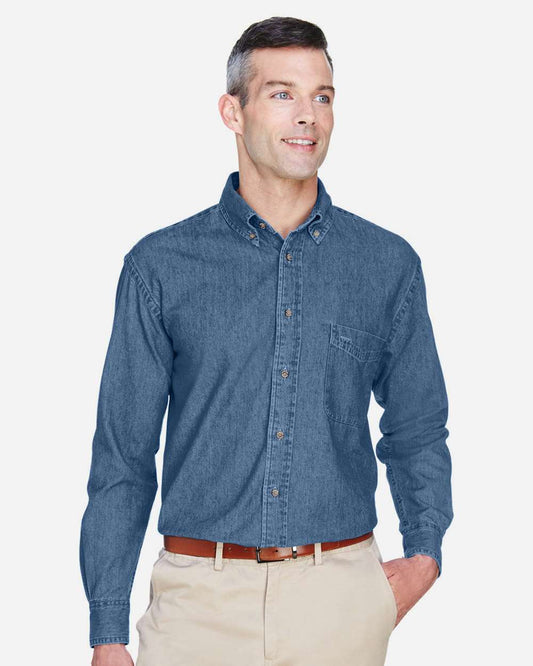 Men's Tall Denim Shirt