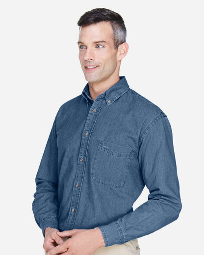 Men's Tall Denim Shirt