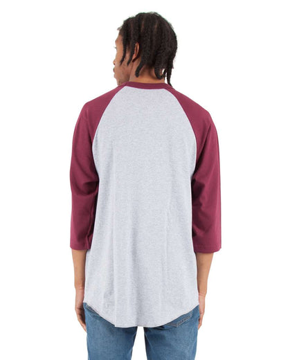 Unisex Three-Quarter Sleeve Raglan T-Shirt