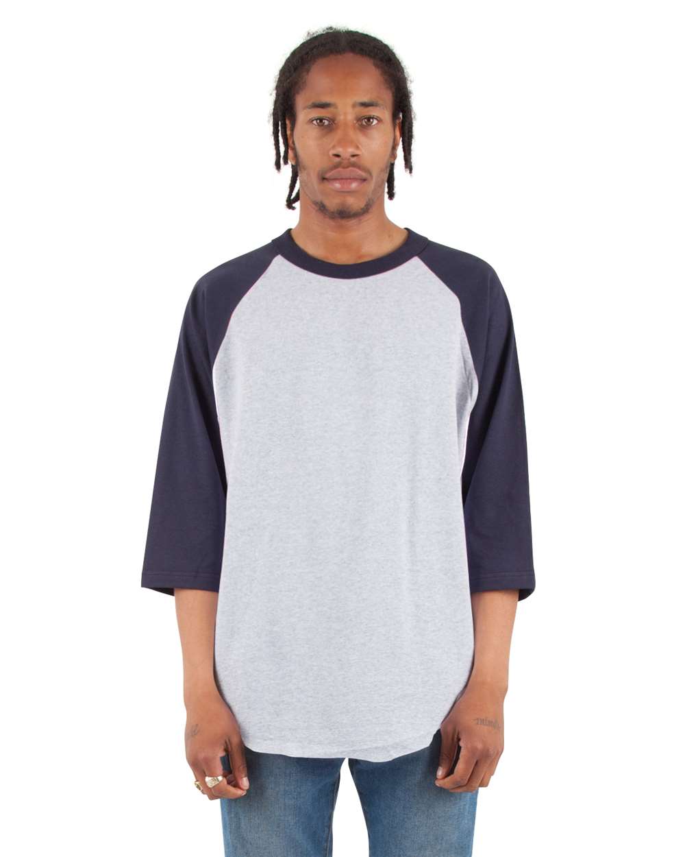 Unisex Three-Quarter Sleeve Raglan T-Shirt