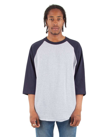 Unisex Three-Quarter Sleeve Raglan T-Shirt